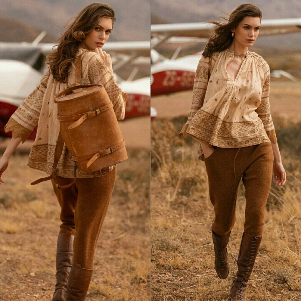 New spell designs kimba knit pants S knitted pant